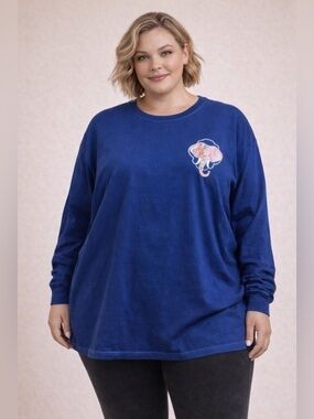 Benny & Belle ‘When In Doubt Dream Big’ Long Sleeve Shirt Size XL NWT